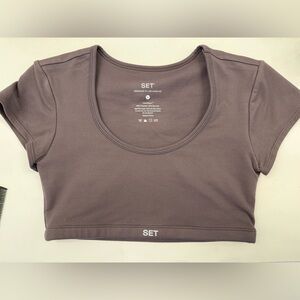 SET Active Formcloud Crop Tee